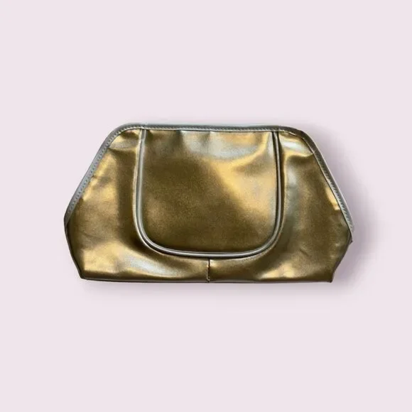 Metallic Gold Colored Makeup Bag by Lancome - EUC - Picture 3 of 8